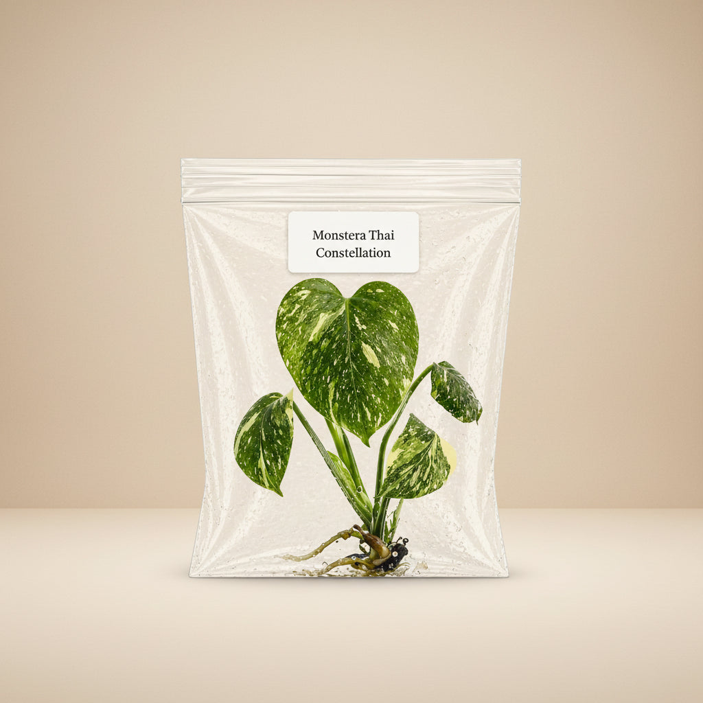 Monstera Thai Constellation Tissue Culture Starter Plant