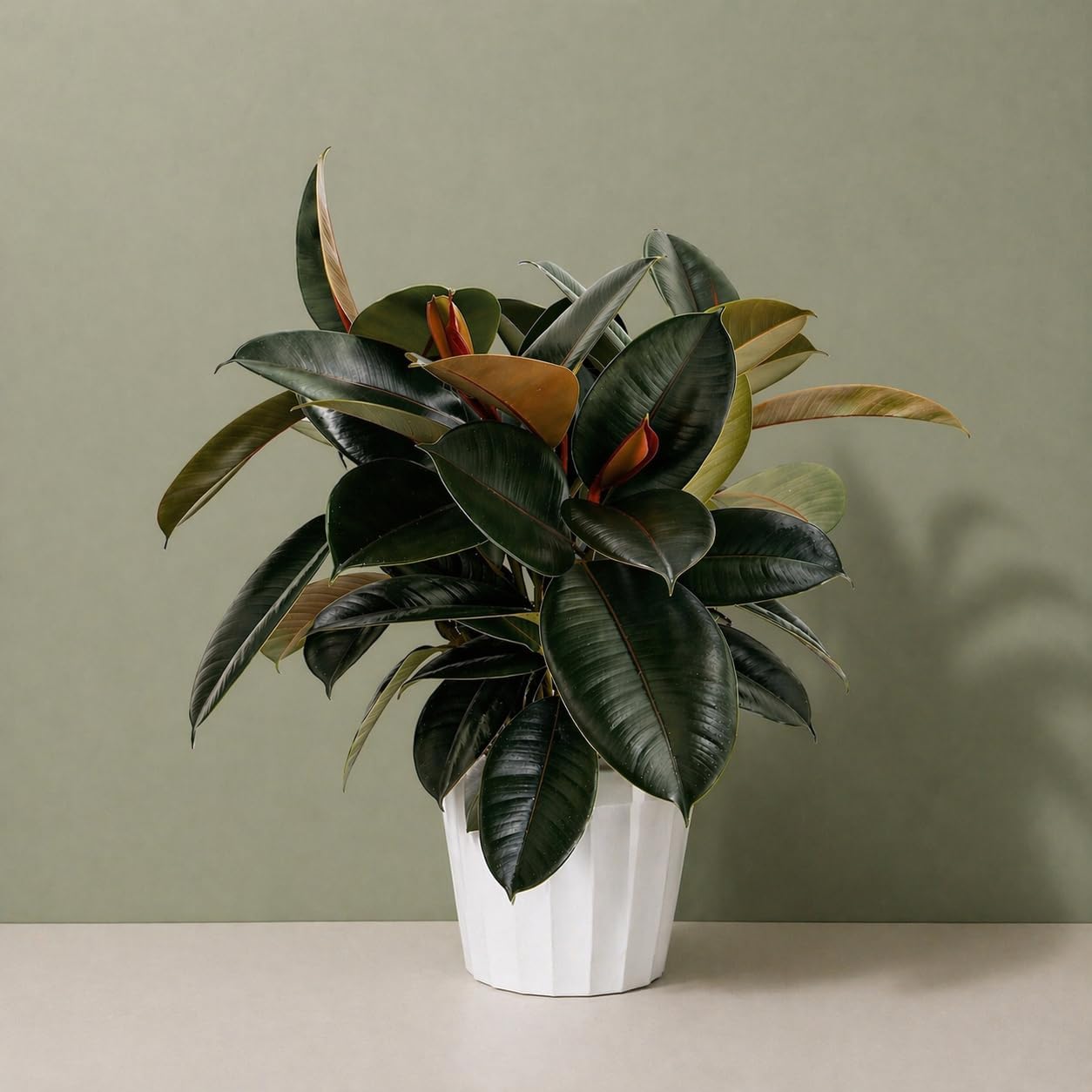 Rubber Tree Live House Plant