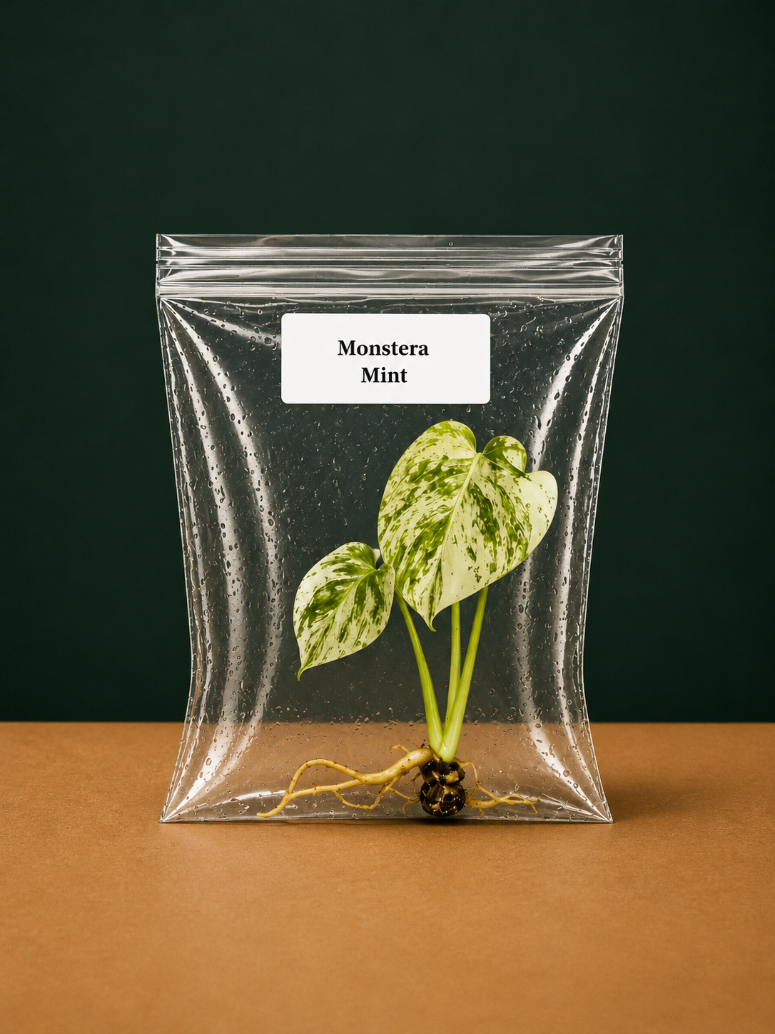 Rare Monstera Mint Tissue Culture, Live Starter Plant